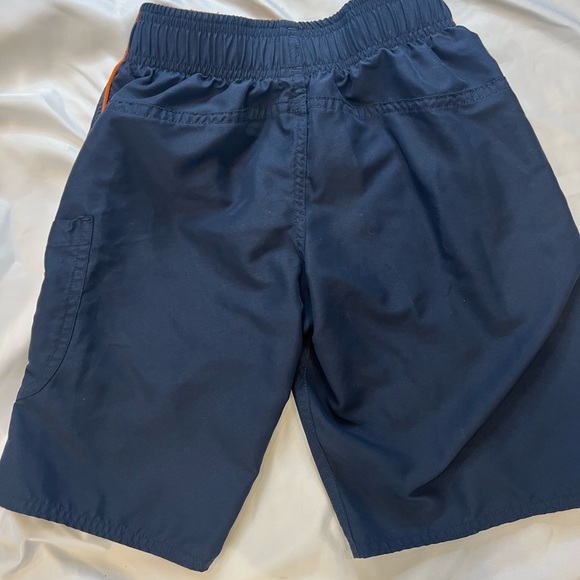 Speedo youth boys swim trunk orange and blue size medium - Picture 2 of 7